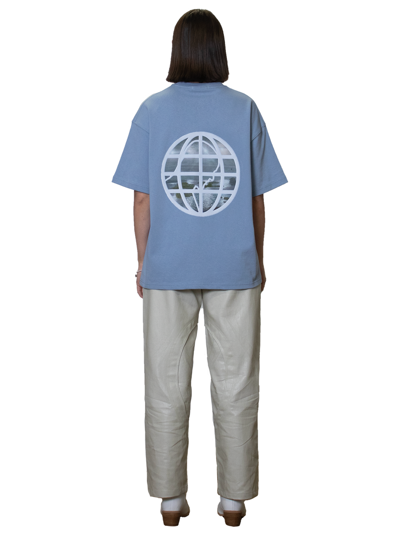 Heavyweight Oversized Blue TEE