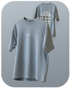 Heavyweight Oversized Blue TEE