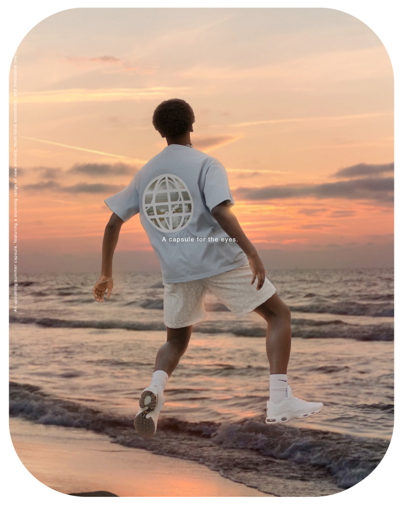 Heavyweight Oversized Blue TEE