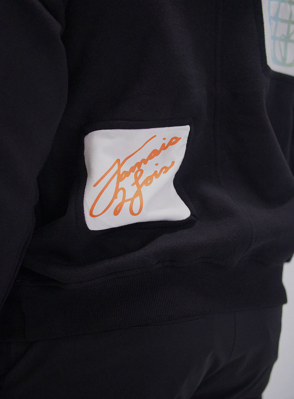 Framed Hoodie [Onyx]