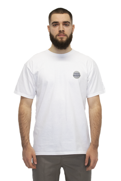 WHITE EMBLEM TEE